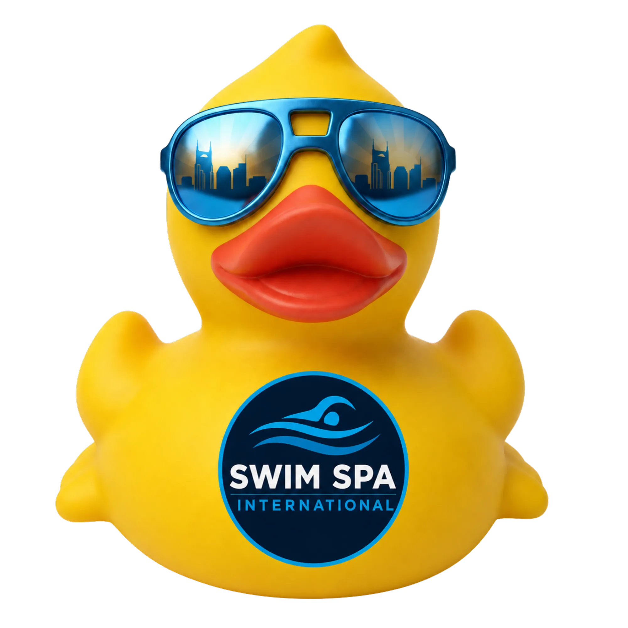 Swim Spas International mascot duck